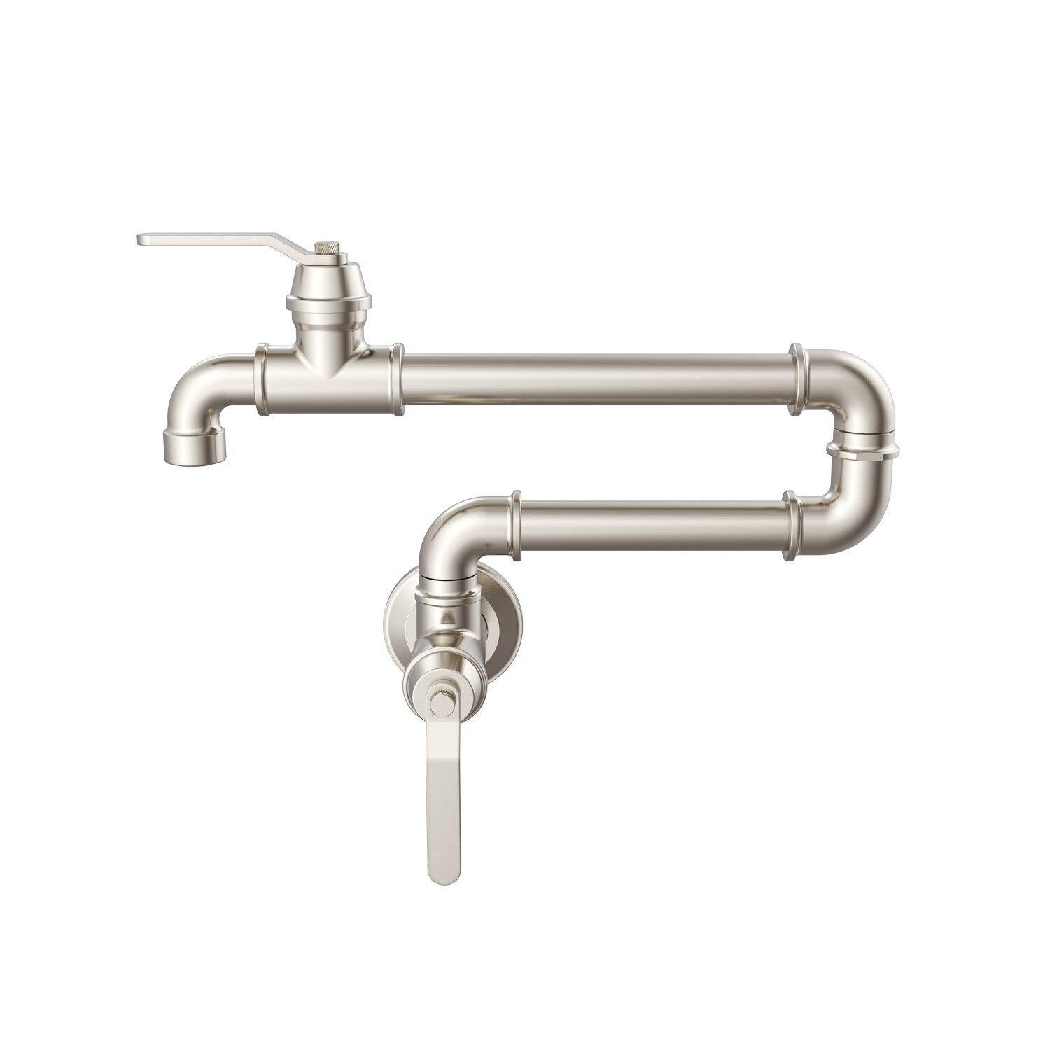 Gerber D205037SS Stainless Steel Kinzie Wall Mount Pot Filler