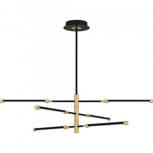 Quoizel PCAZA340MBK Azalea Island led light matte black Island Light