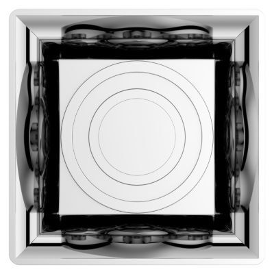 Pfister Polished Chrome Diverter Trim Without Handle 016-VRVC