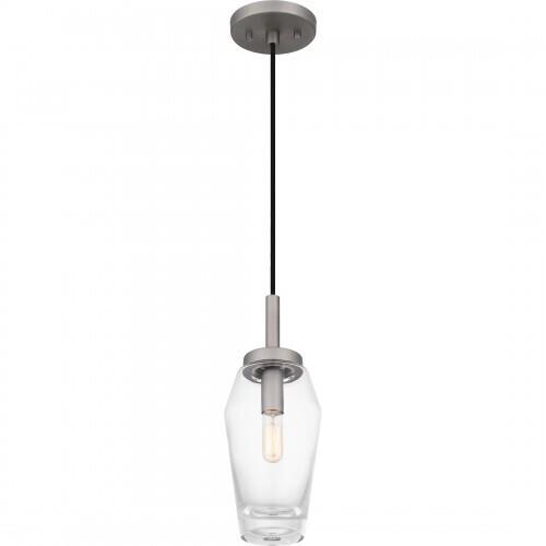 Quoizel QPP6190AN Quoizel Piccolo Pendant Mini pendant 1 light antique nickel. Mini Pendant