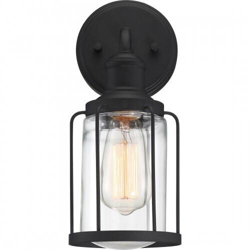 Quoizel LUD8605EK Ludlow Wall 1 light earth black Wall Sconce