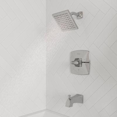 Pfister Polished Chrome Bronson 1-handle Tub & Shower, Trim Only LG89-8BSC