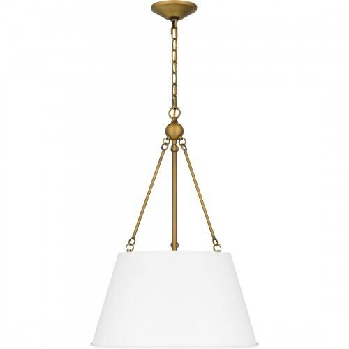 Quoizel QP5597W Quoizel Pendant Pendant 4 lights white Pendant