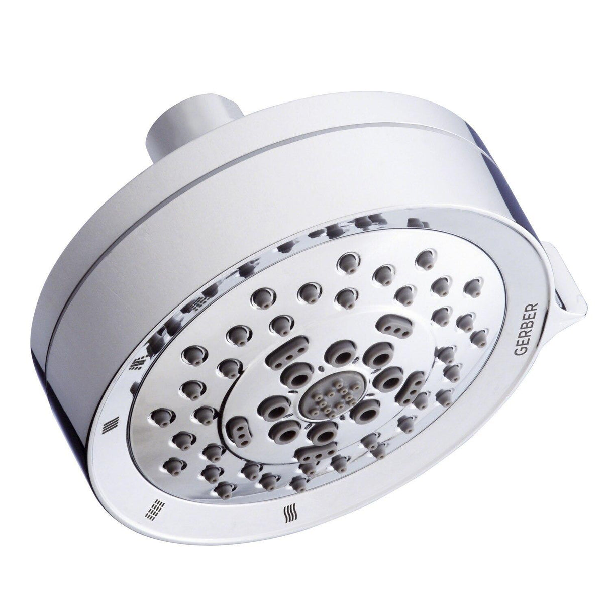 Gerber D460064BN Brushed Nickel Parma 4 1/2" 5-function Showerhead, 1.75GPM