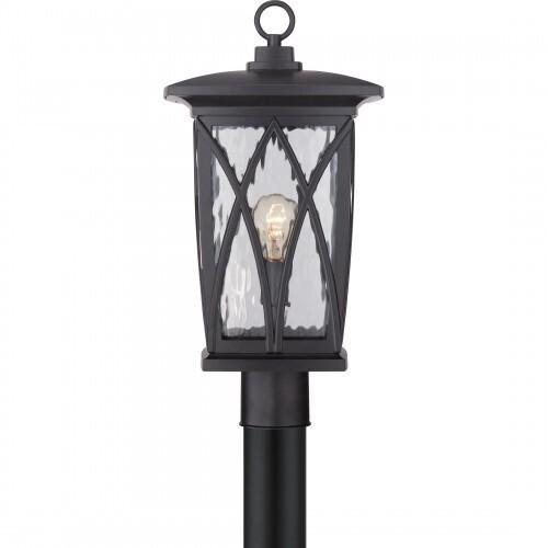 Quoizel GVR9010K Grover Outdoor post mystic black Outdoor Lantern
