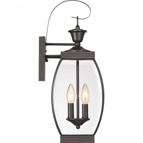Quoizel OAS8408Z Oasis Outdoor wall medc brnz 7.5"w Outdoor Lantern