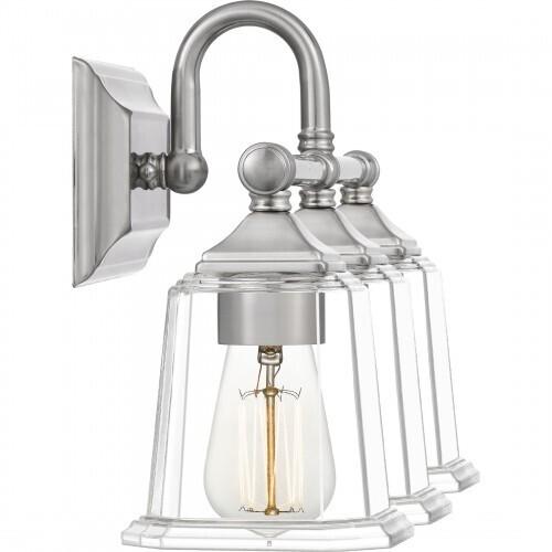 Quoizel NLC8603BN Nicholas Bath 3 light brushed nickel Bath Light