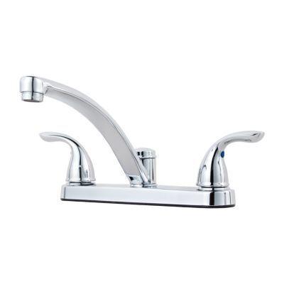 Pfister Polished Chrome Pfirst Series 2-handle Kitchen Faucet G135-7000