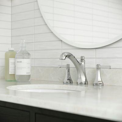 Pfister Polished Chrome Arterra 8" Widespread Lavatory Faucet LG49-DE0C