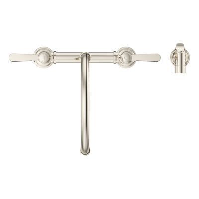 Pfister Polished Nickel 2-handle Kitchen Faucet LG31-TDD