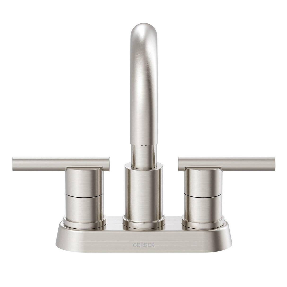 Gerber D307058BN Parma Two Handle Centerset Bathroom Faucet With Metal Touch DOWN...