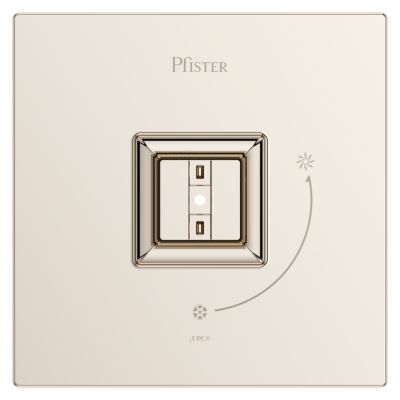 Pfister Polished Nickel Shower Valve Only Trim Without Handles