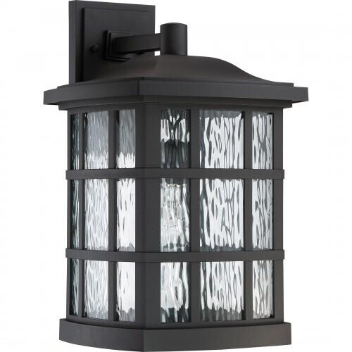 Quoizel SNN8411K Stonington Outdoor wall jumbo mystic black Outdoor Lantern