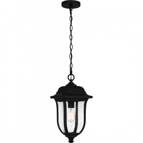 Quoizel MUL1909MBK Mulberry Outdoor hanging 1 light matte black Outdoor Lantern