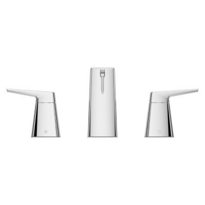 Pfister Polished Chrome Arkitek 8" Widespread Lavatory Faucet LG49-LPMC