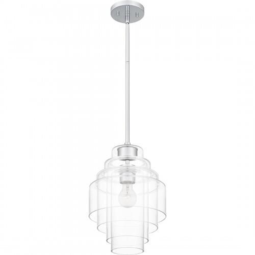 Quoizel QPP6186C Quoizel Piccolo Pendant Mid pendant 1 light polished chrome Mini Pendant