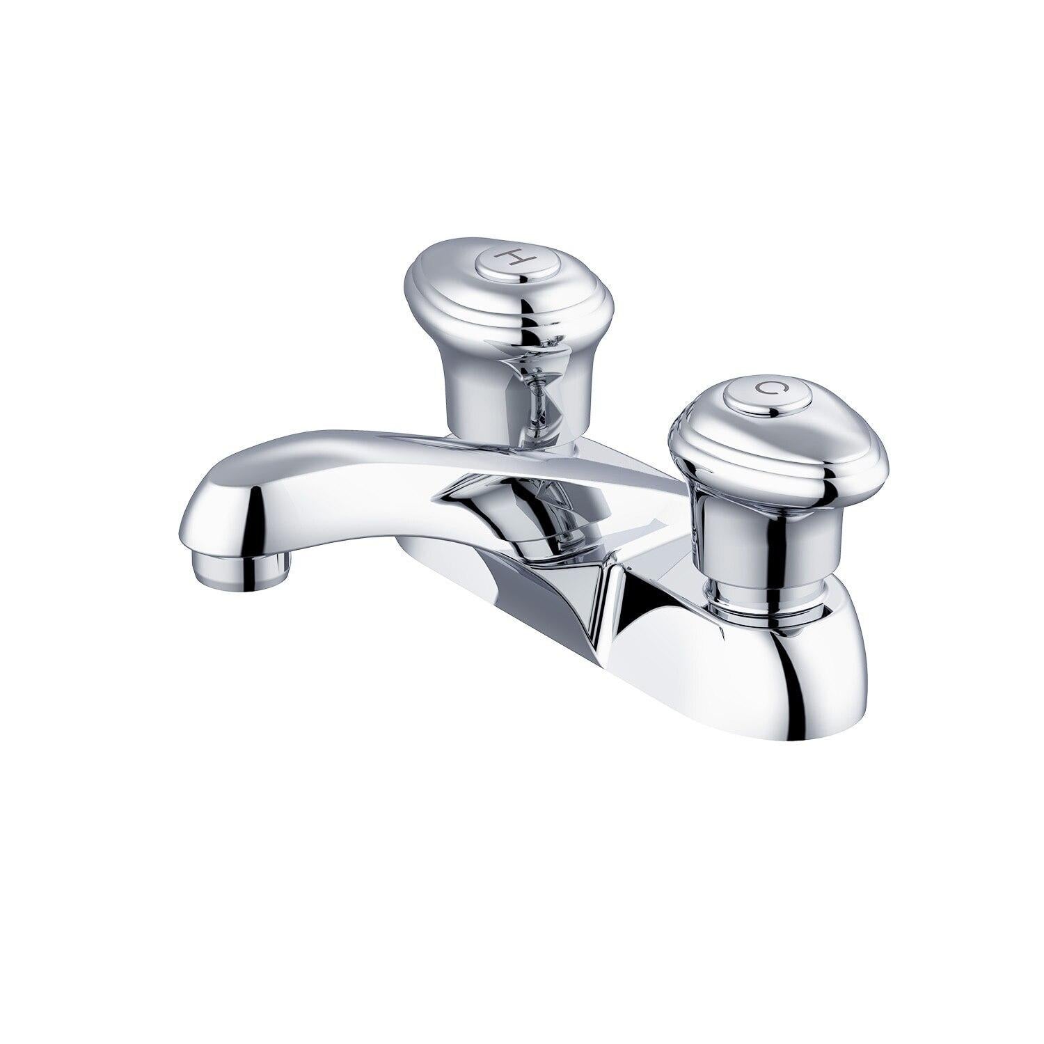 Gerber G0053100 Chrome Hardwater Two Handle Centerset Lavatory Faucet Less D...