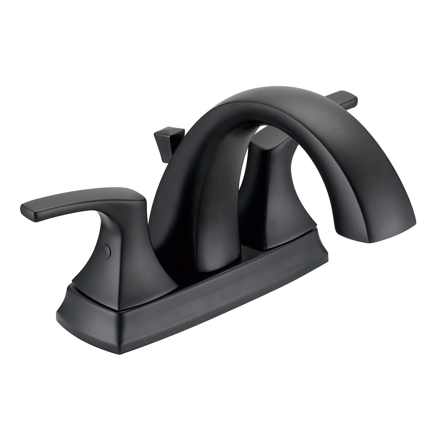 Gerber D307018 Chrome Vaughn Two Handle Centerset Lavatory Faucet