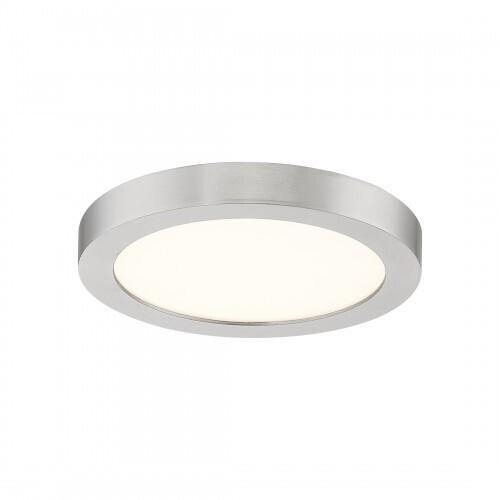 Quoizel OST1708BN Outskirts Flush mount 7.5"d brushed nickel Flush Mount