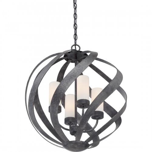 Quoizel BMS2820OK Blacksmith Pendant 4 lights old black Pendant