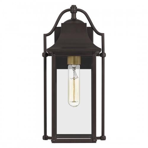 Quoizel MAN8407WT Manning Outdoor wall 1 light western bronze Outdoor