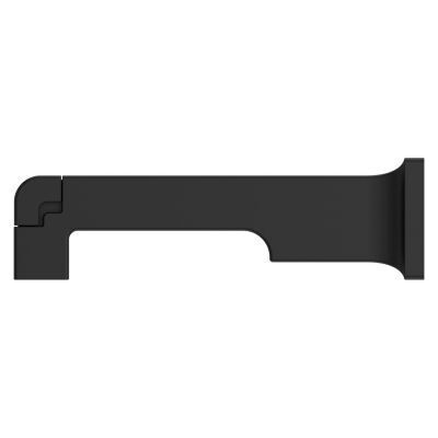 Pfister Matte Black Tub Spout With Diverter 015-VRV1B