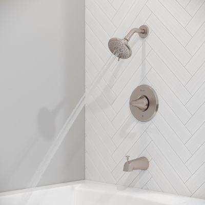 Pfister Spot Defense Brushed Nickel 1-handle Tub & Shower Faucet LG89-8MCAGS