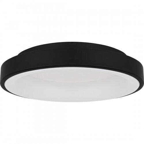 Quoizel PCSTA1613MBK Stanton Flush mount led light matte black Flush Mount