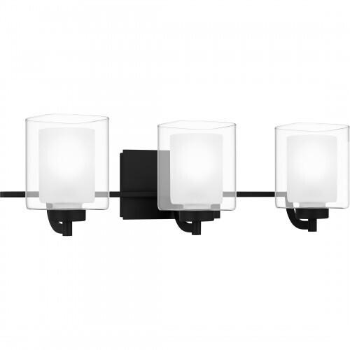 Quoizel KLT8903MBK Kolt Bath 3 lights matte black Bath Light