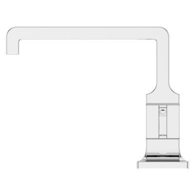 Pfister Polished Chrome Single Control Faucet Without Handle LG42-VRVC