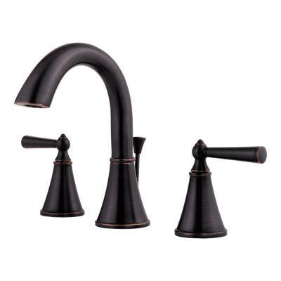 Pfister Tuscan Bronze Saxton Widespread Bath Faucet LG49-GL0Y