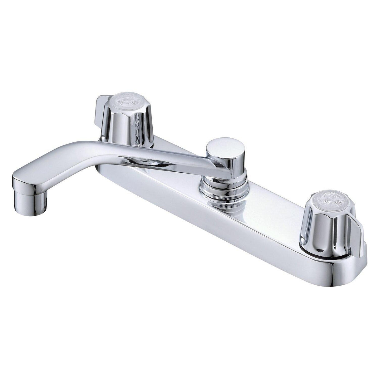 Gerber G0742406 Chrome Classics Two Handle Kitchen Faucet Deck Plate MOUNTED...