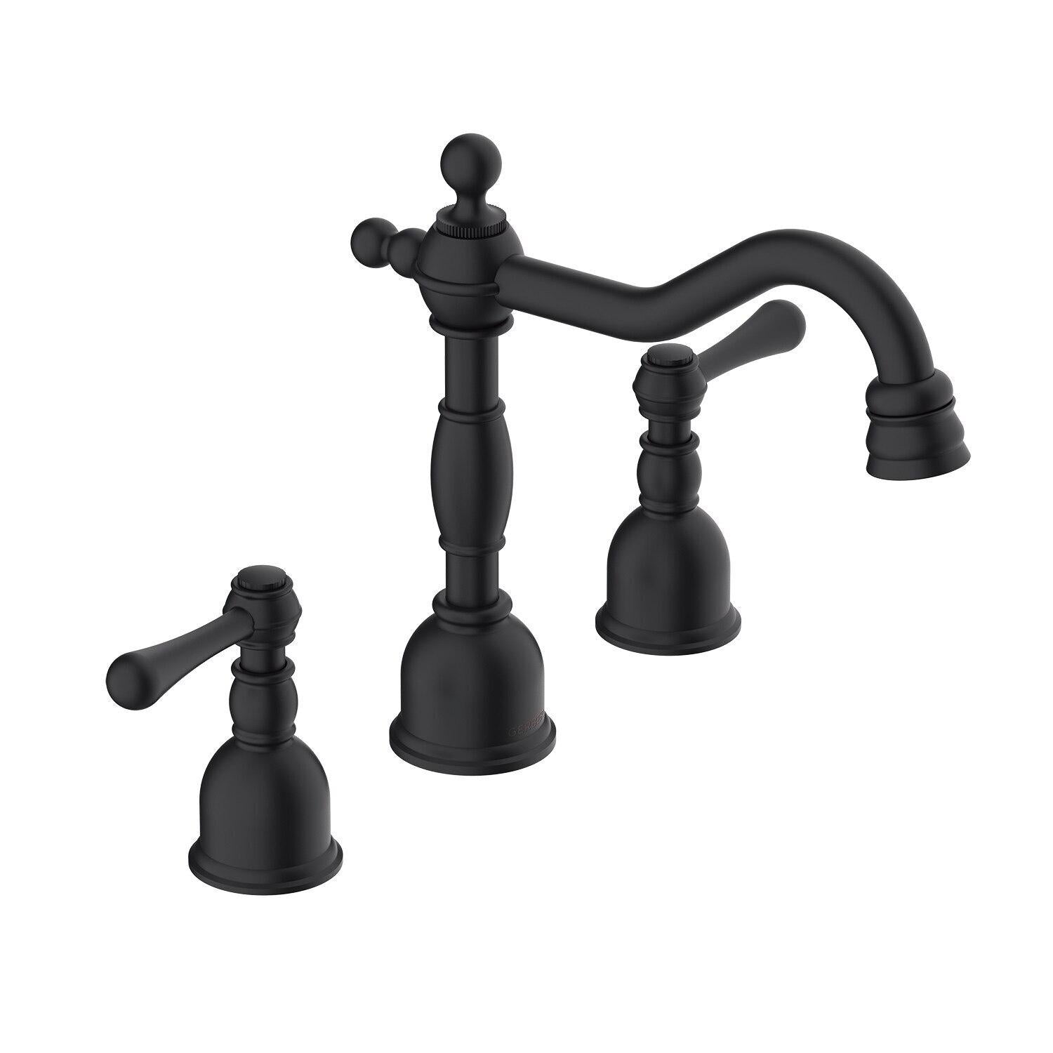 Gerber D303257BN Brushed Nickel Opulence Two Handle Widespread Lavatory Faucet