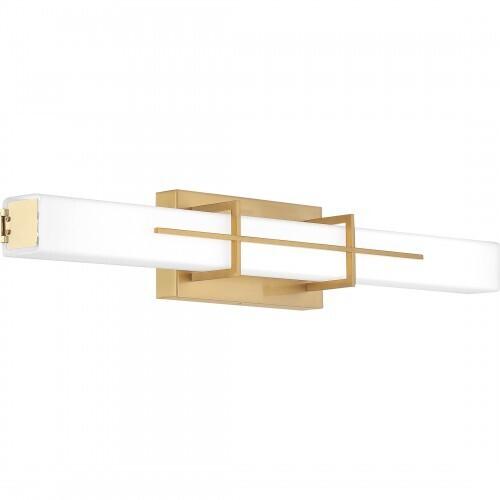 Quoizel PCGI8528AB Gemini Bath led light aged brass Bath Light