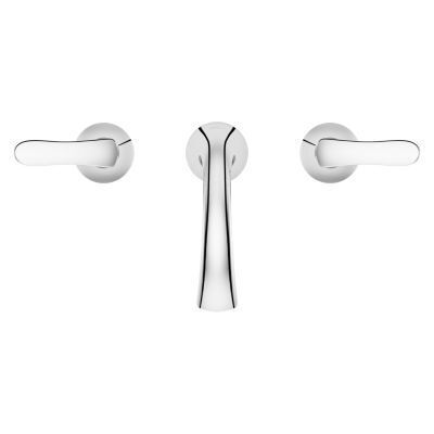 Pfister Polished Chrome Weller Widespread Bath Faucet LG49-WR0C