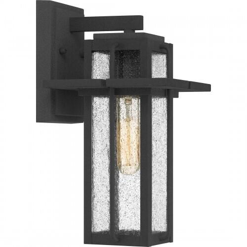 Quoizel RDL8407MB Randall Outdoor wall 1 light mottled black Outdoor