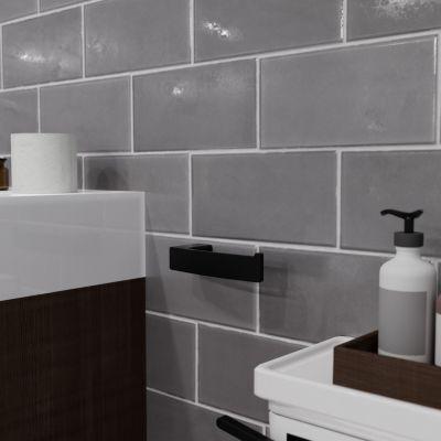 Pfister Black Kenzo Tissue Holder BPH-DF1B