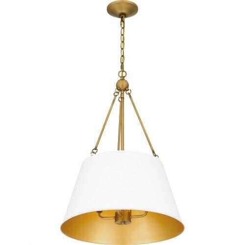 Quoizel QP5597W Quoizel Pendant Pendant 4 lights white Pendant