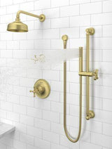 Pfister Brushed Gold 1-handle Tub & Shower Trim