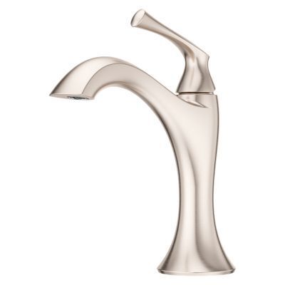 Pfister Brushed Nickel Single Control Bathroom Faucet LG42-RH2K