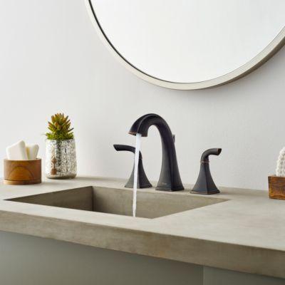 Pfister Tuscan Bronze Bronson Widespread Bath Faucet LG49-BS0Y