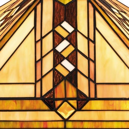 Quoizel TF6152MBK Tiffany Table lamp tiffany 2 lights matte black Table Lamp