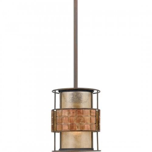 Quoizel MC842PRC Laguna Mini pendant rnsc copr 6"d Mini Pendant