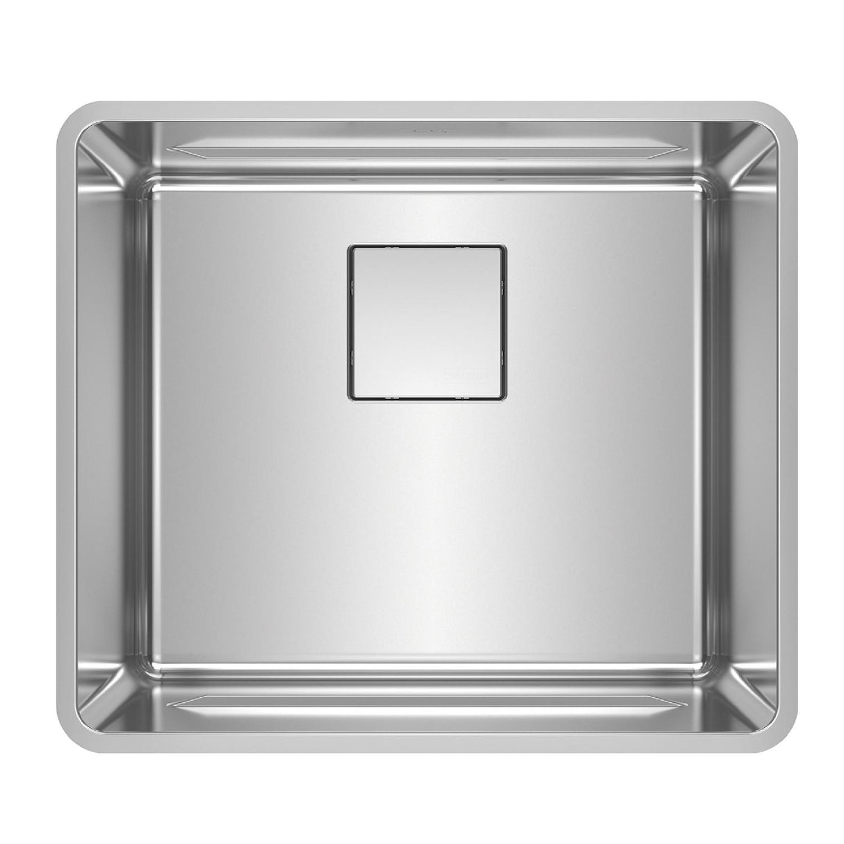 FRANKE PTX110-20 Pescara 21-in. x 18-in. 18 Gauge Stainless Steel Undermount Single Bowl Kitchen Sink - PTX110-20 In Pearl