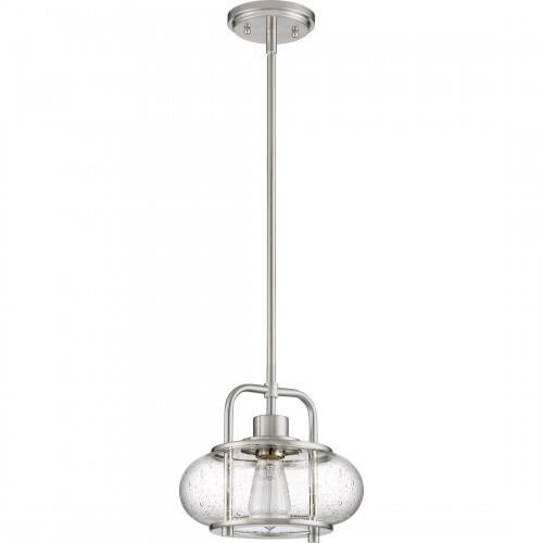 Quoizel TRG1510BN Trilogy Mini pendant 1 light brsh nkl Mini Pendant
