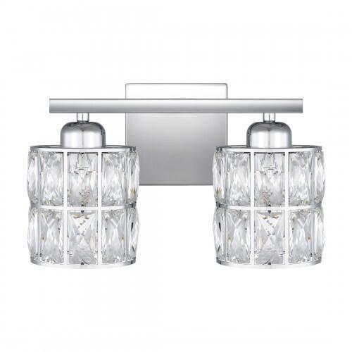 Quoizel GIB8613C Gibson Bath 2 lights polished chrome Bath