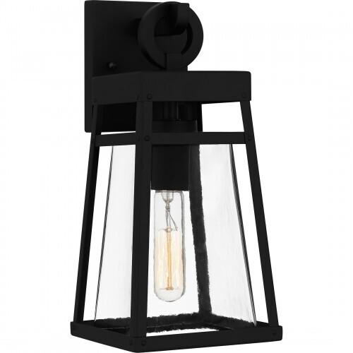 Quoizel GFY8406MBK Godfrey Outdoor wall 1 light matte black Outdoor Lantern