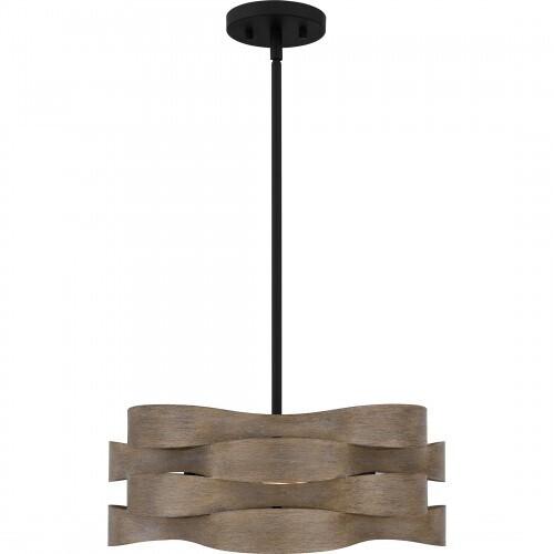 Quoizel APL2816MBK Appleton Pendant 2 lights matte black Pendant