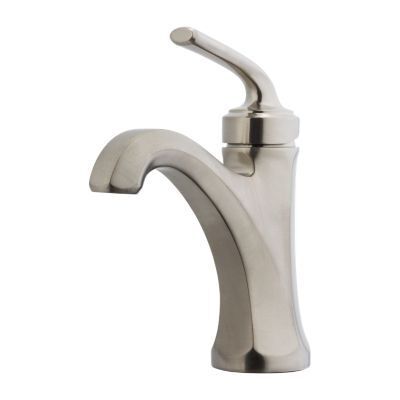 Pfister Brushed Nickel Arterra Single Control Lavatory Faucet LG42-DE0K