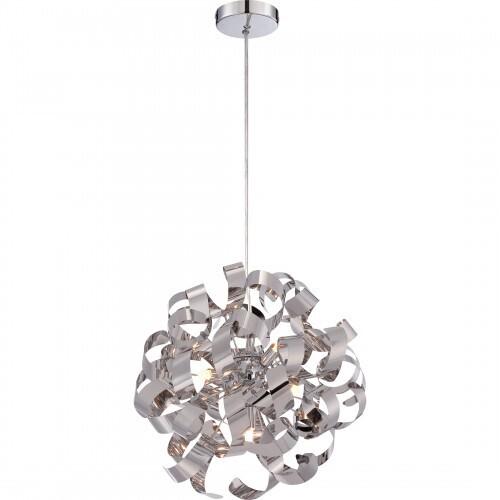 Quoizel RBN2817C Ribbons Pendant plsh chrme Pendant